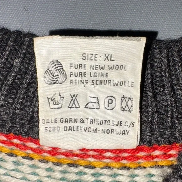 Vintage 1994 Dale of Norway Lillehammer Olympics Wool Sweater - Picture 3 of 9